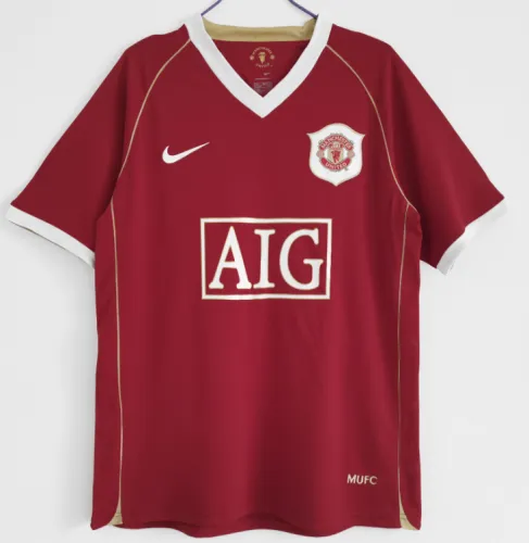 Manchester united 06-07 home retro