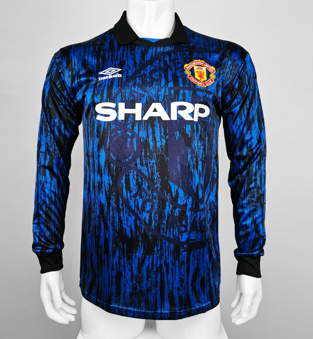 Manchester united 92-93 away long sleeve retro