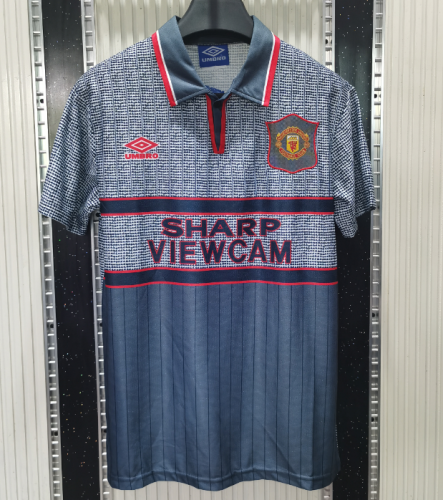 Manchester united 94-96 grey retro