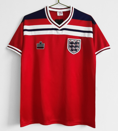 England 1982 away red retro