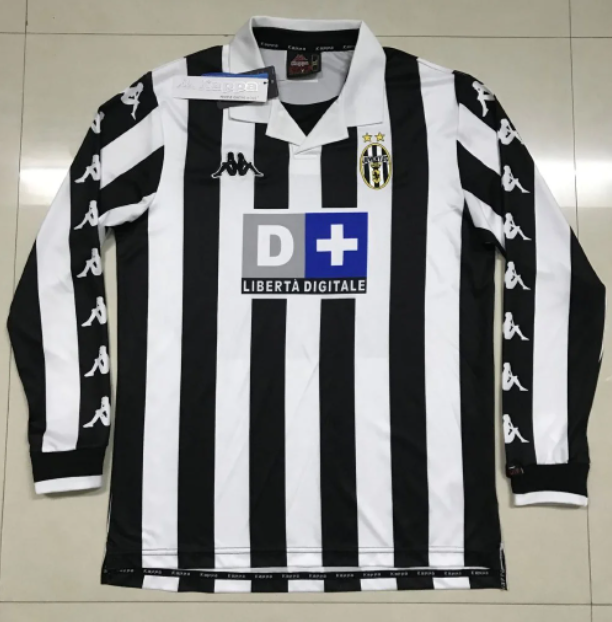 Juventus 99-00 home long sleeve retro