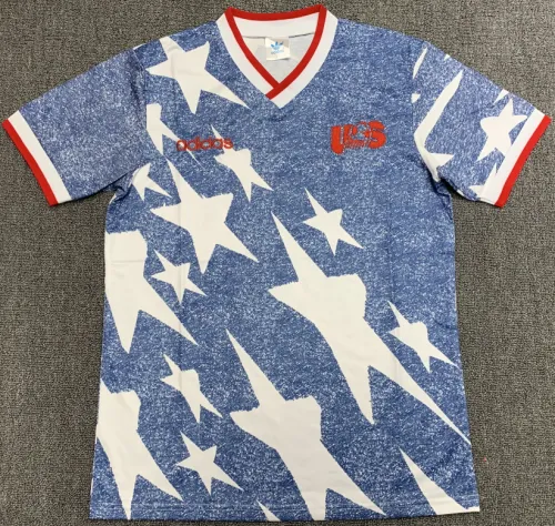 USA 1994 away blue retro