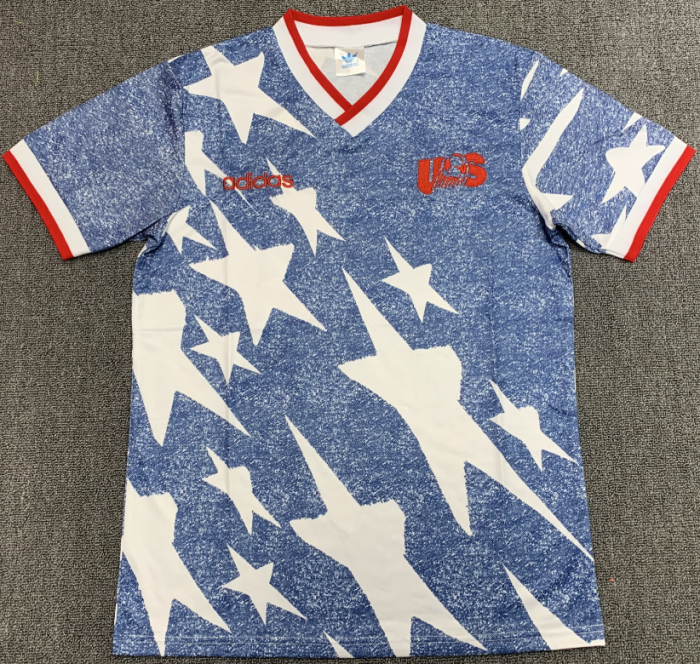 USA 1994 away blue retro