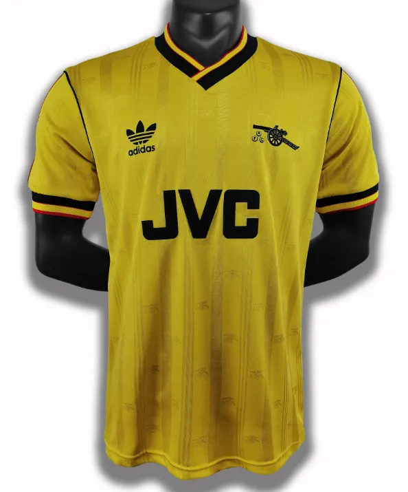 Arsenal 86-88 away yellow retro