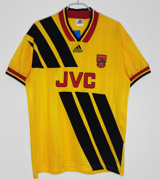 Arsenal 93-94 away yellow retro