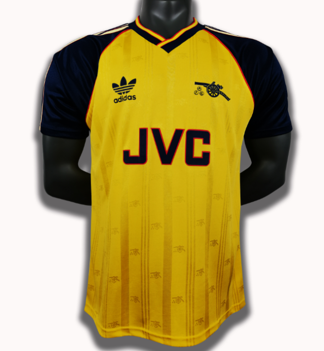 Arsenal 88-90 away yellow retro