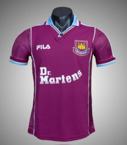 West Ham United 1999-2001 home retro