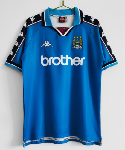 Manchester city 1997-1999 home retro