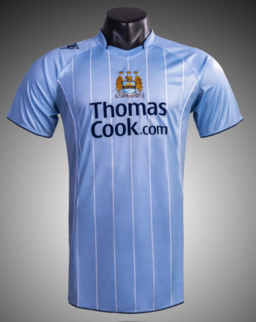 Manchester city 2007-2008 home retro