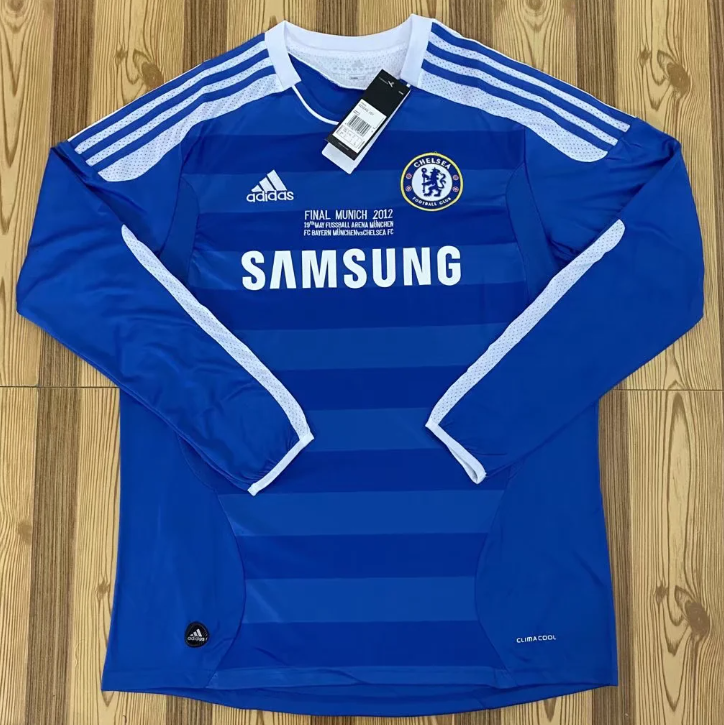 Chelsea 2011-2012 home long sleeve retro