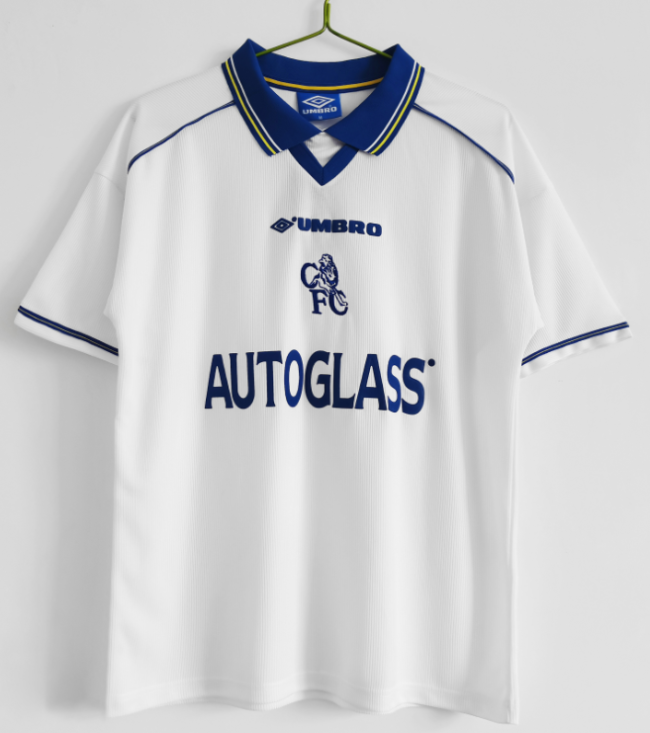 Chelsea 1998-2000 away white retro
