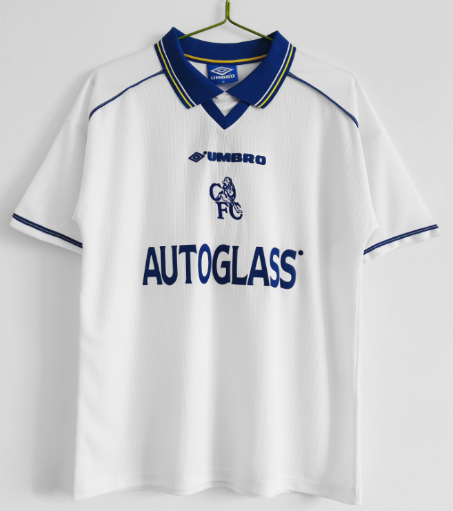 Chelsea 1998-2000 away white retro