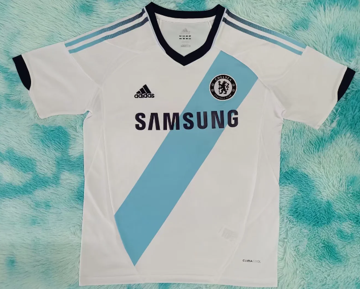 Chelsea 2012-2013 away white retro