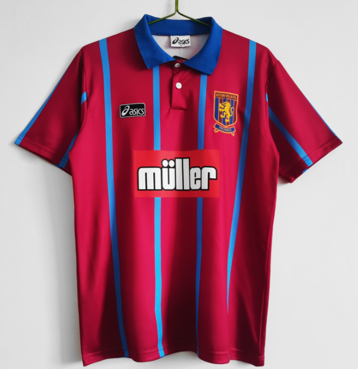 Aston Villa 1993-1995 home retro