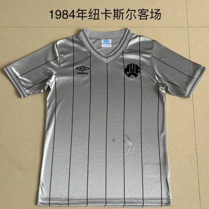 Newcastle united 1984 away grey retro