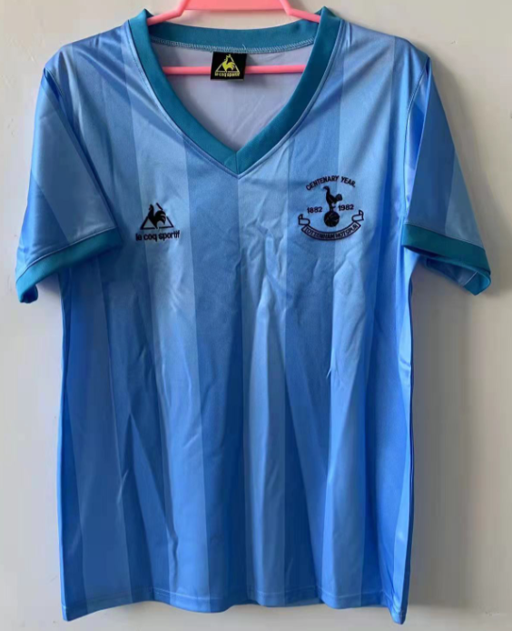 Tottenham Hotspur 1982 third blue 100th anniversary retro