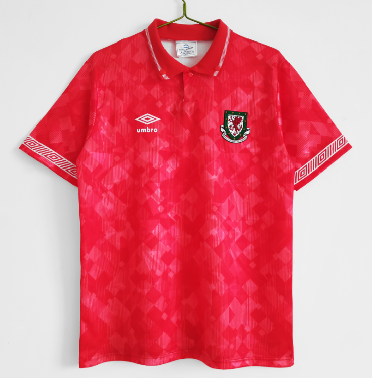 Wales 1990-1992 home retro