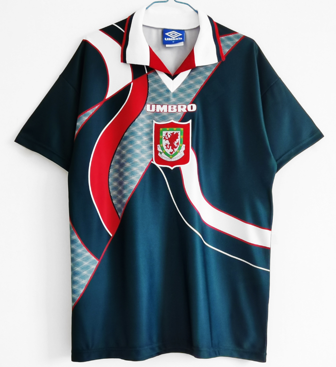 Wales 1994-1995 away navy retro