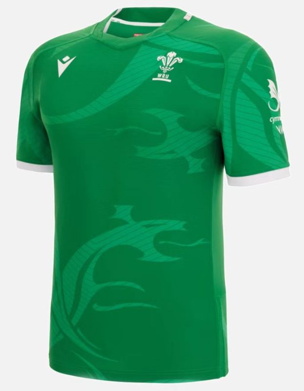 Wales away rugby green S-5XL 22-23