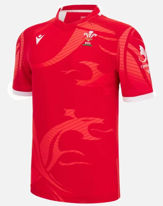 Wales rugby home S-5XL 22-23
