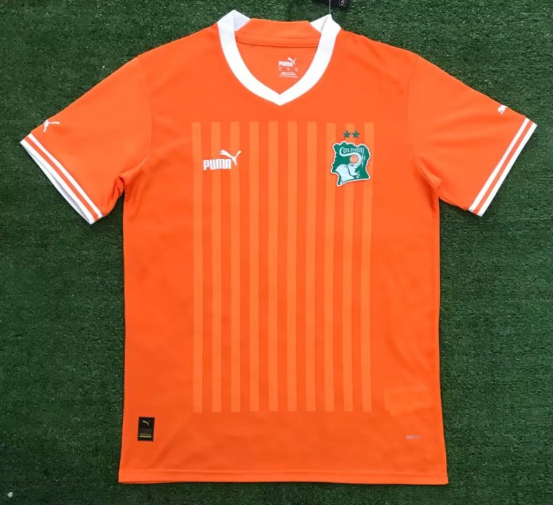 Cote d'Ivoire home orange 2022