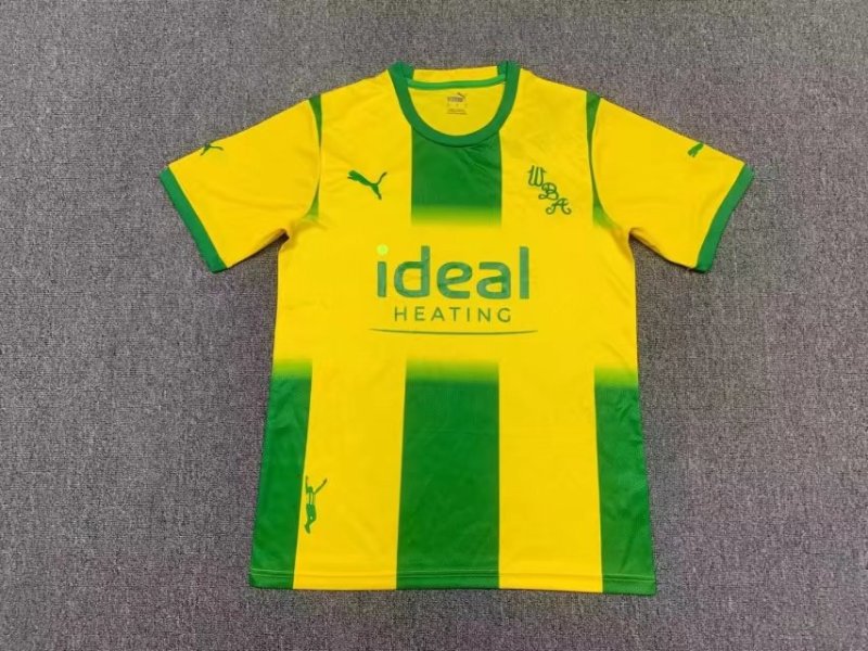West Bromwich Albion F.C away yellow 22-23