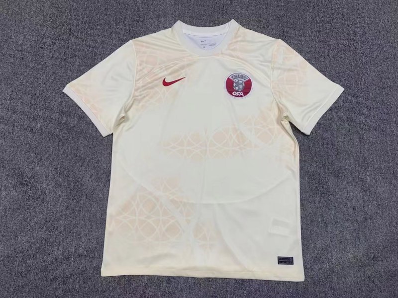 Qatar away white 2022 world cup