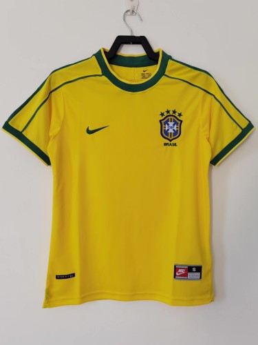 Brazil 1998 home retro shirt