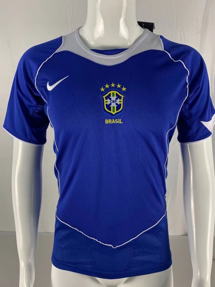 Brazil 2004-2006 away blue retro #503