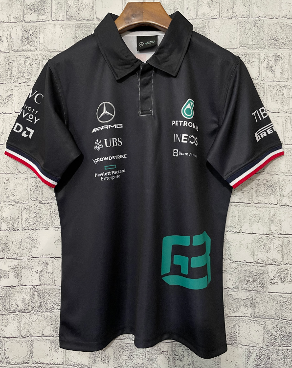 Mercedes AMG Petronas F1 Polo black number 63