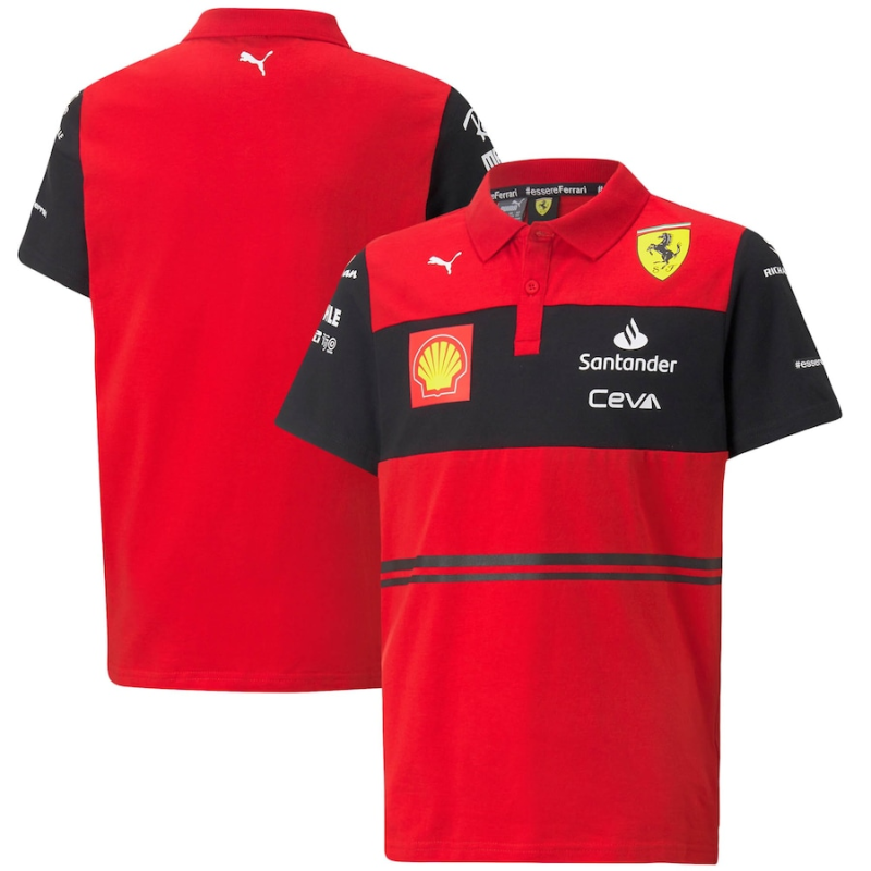 Scuderia Ferrari Polo red F1 kid 16-26