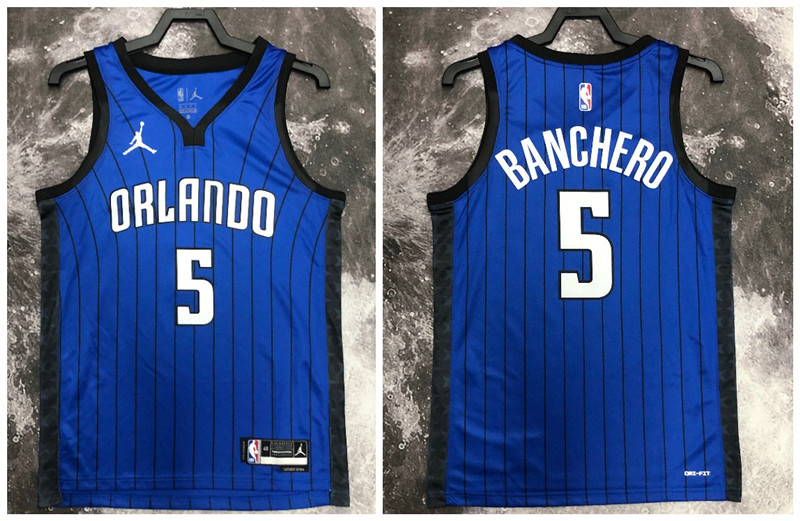 Orlando Magic Jordan blue Banchero 5