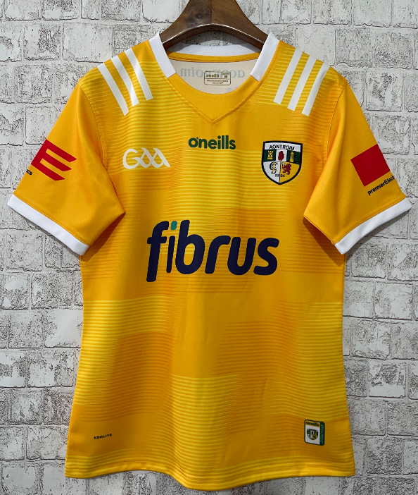 2023 GAA Antrim  home yellow S-5XL GAA