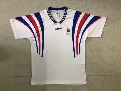 France retro 1996 away white #huirong