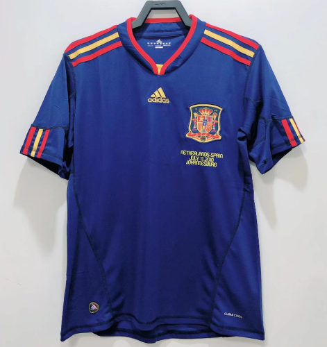 Spain retro 2010 away #811#wangxiaojia