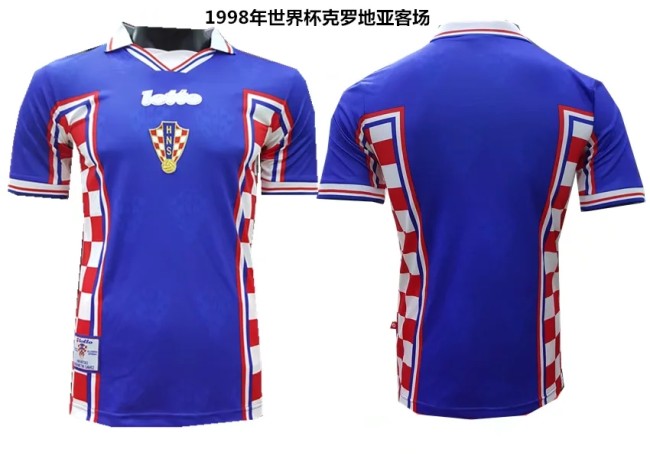 Croatia retro 1998 away #dixiang