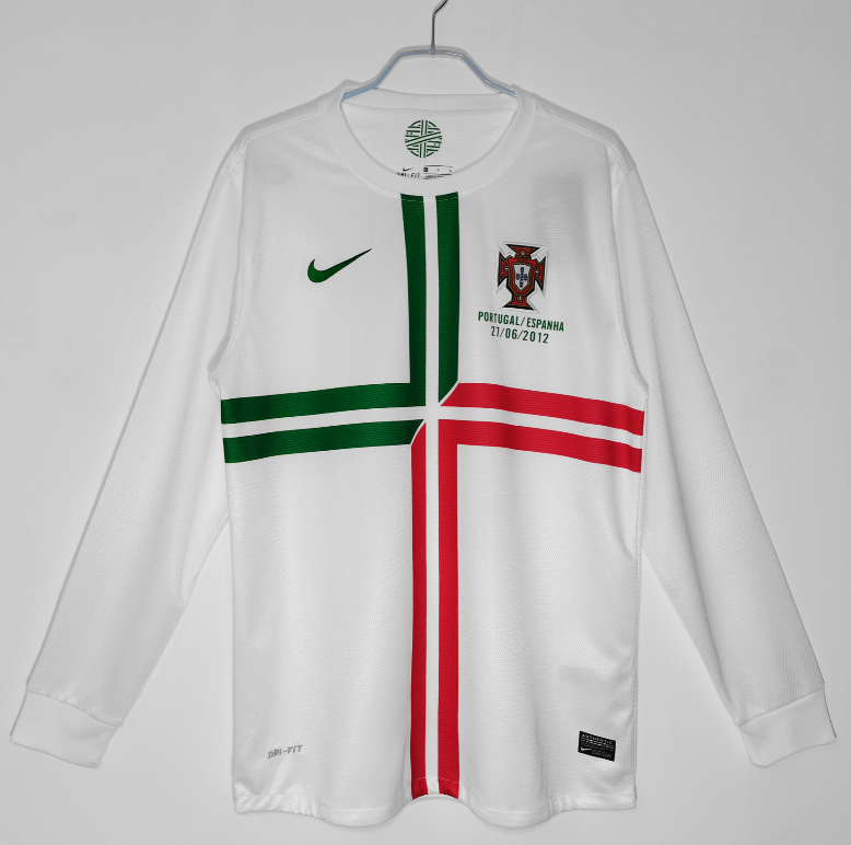 Portugal retro 2012-2013 away long sleeve #710#wangxiaojia#811