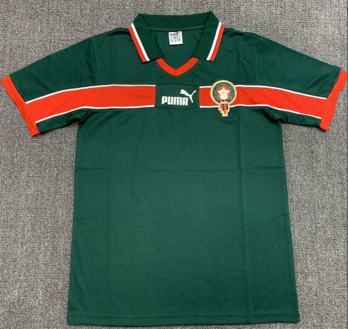 Morocco retro 1998 home green  #811