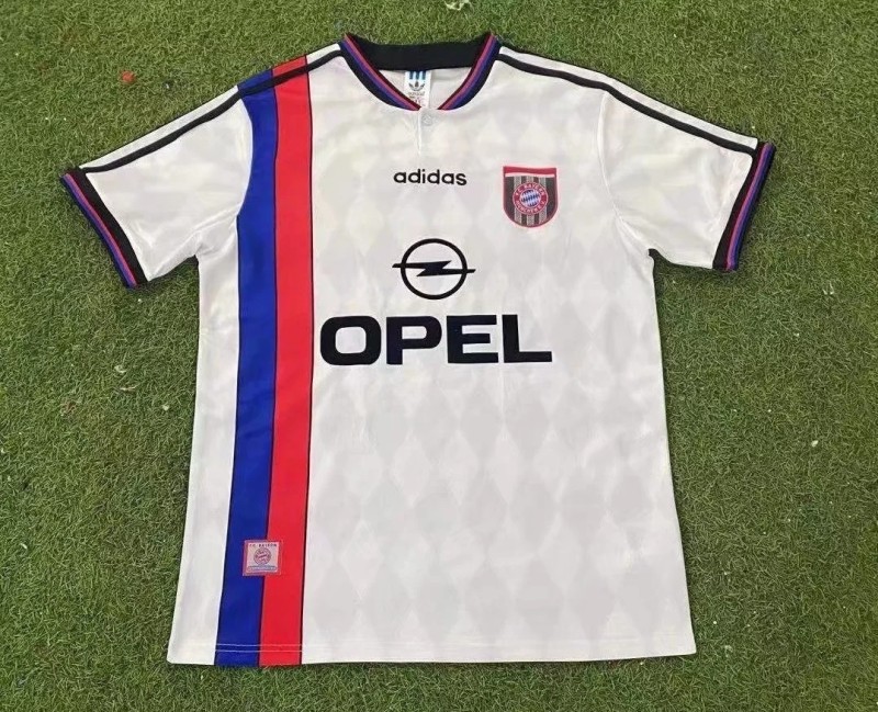 Bayern Munich retro 1995-1996 away white #503