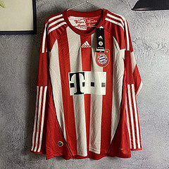 Bayern Munich retro 2010-2011 home long sleeve #wangxiaojia