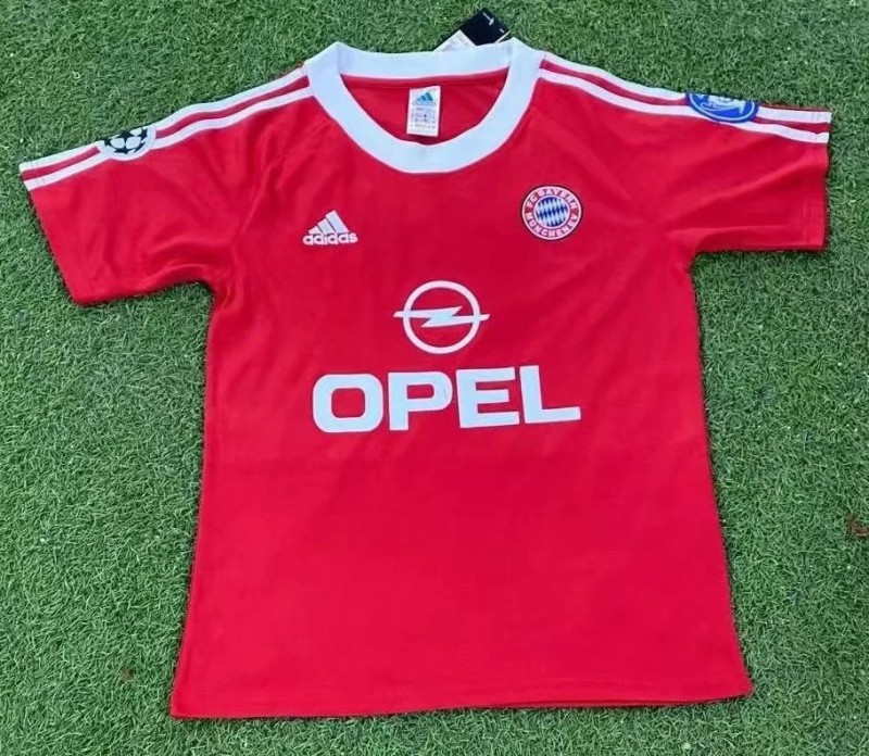 Bayern Munich retro 2000-2001 Champions League home #503#wangxiaojia#dong