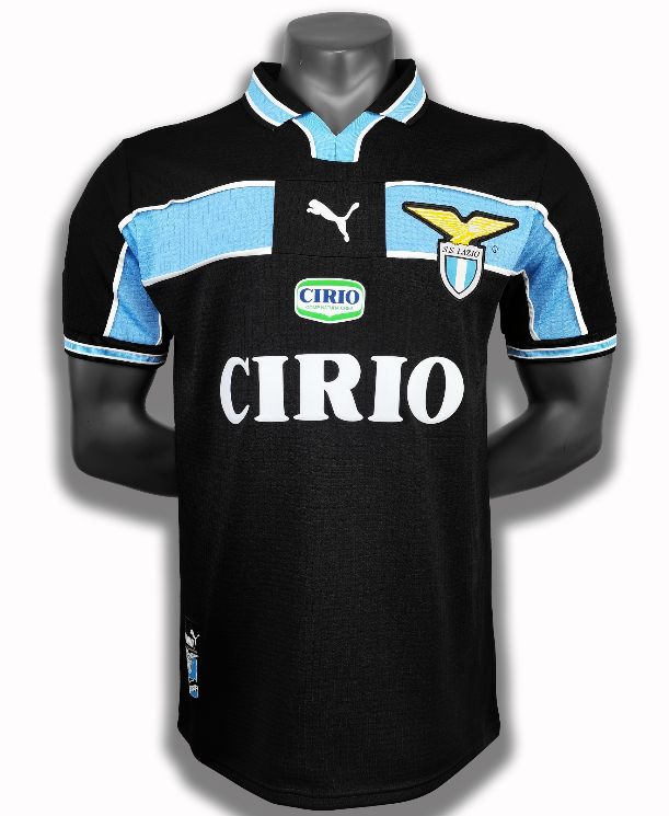 Lazio retro 1998-2000 away black #710#bashen