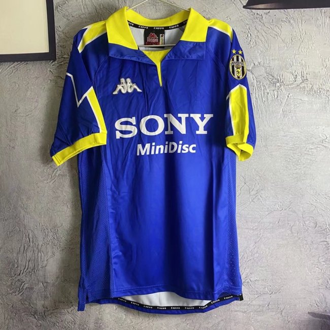 Juventus retro 1997-1998 third blue #wangxiaojia