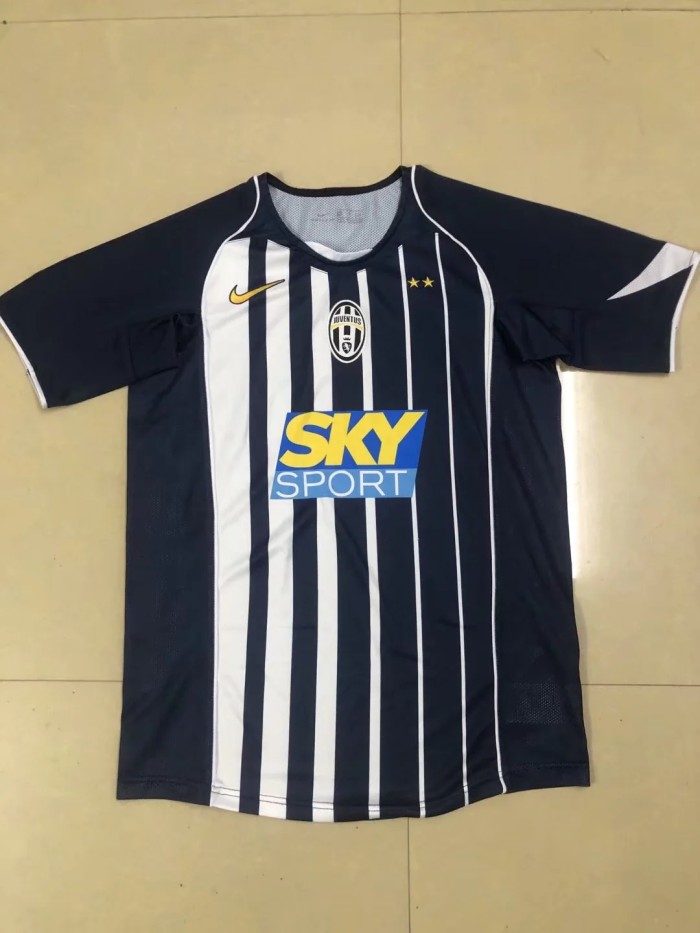 Juventus retro 2004-2005 black #huirong