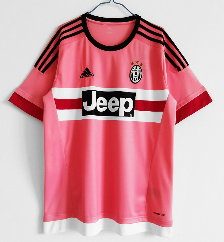 Juventus retro 2015-2016 away pink #710