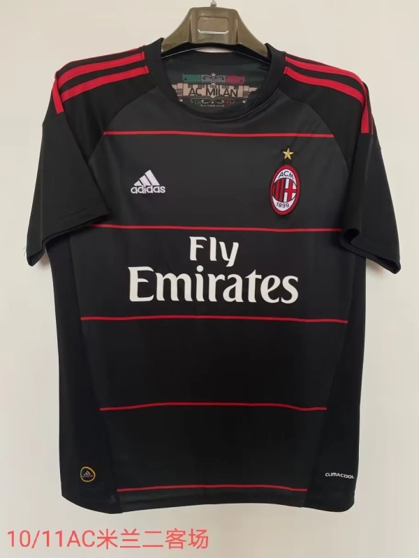 AC Milan retro 2010-2011 third black #410