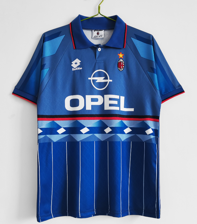 AC Milan retro 1994-1996 blue #710#811#bashen