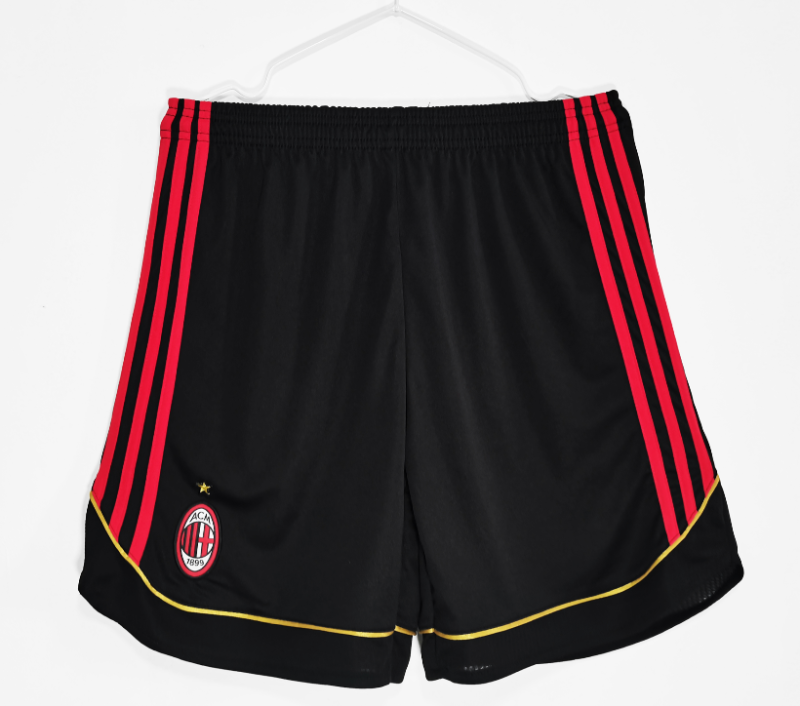 AC Milan retro 2006-2007 home shorts #710#wangxiaojia