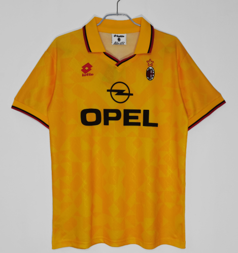 AC Milan retro 1994-1996 yellow #710