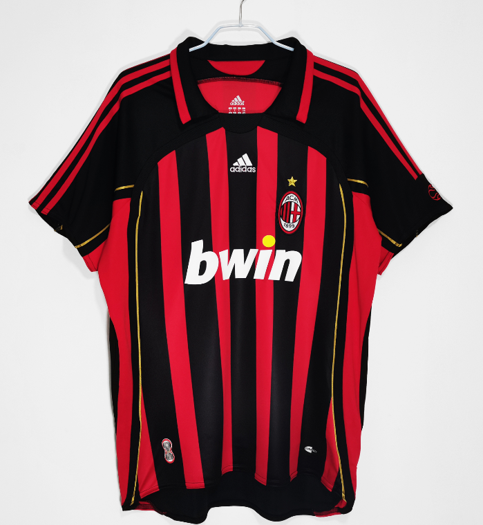 AC Milan retro 2006-2007 home #710#wangxiaojia#503